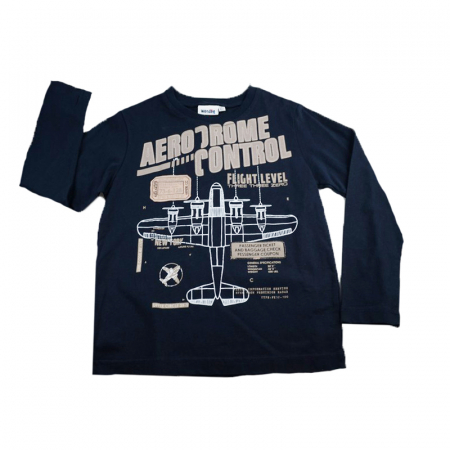 Îmbrăcăminte băieți - Bluza cu maneca lunga pentru baieti Wendee OZ101430-2-128, Bleumarin