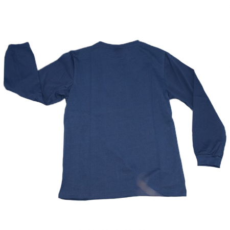Bluza cu maneca lunga pentru baieti Atut BL7589-140, Bleumarin [1]