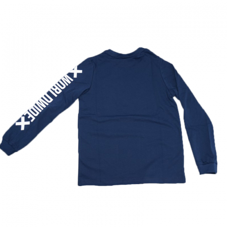 Bluza cu maneca lunga pentru baieti Atut BL8299-146, Bleumarin [1]