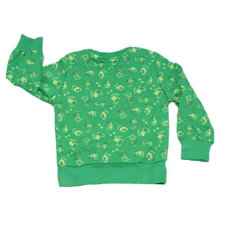 Bluza cu maneca lunga pentru baieti Atut BL8370-92, Verde [1]