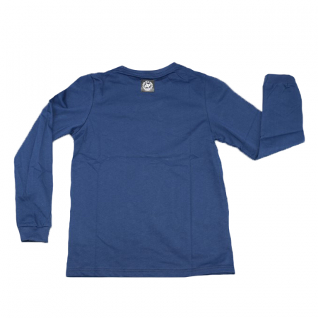 Bluza cu maneca lunga pentru baieti Atut BL8786, Albastru [1]