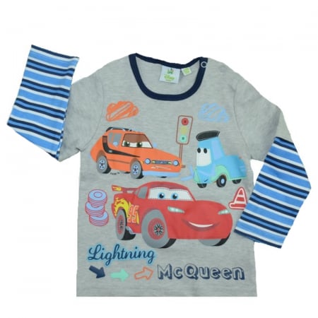 Bluze cu maneci lungi - Bluza cu maneca lunga pentru baieti Disney DISK-JTKL51500G-80, Multicolor
