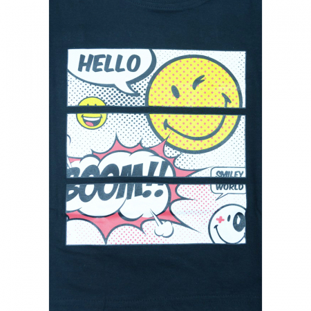 Bluza cu maneca lunga pentru baieti Disney Smiley BBD-03-104, Negru [2]