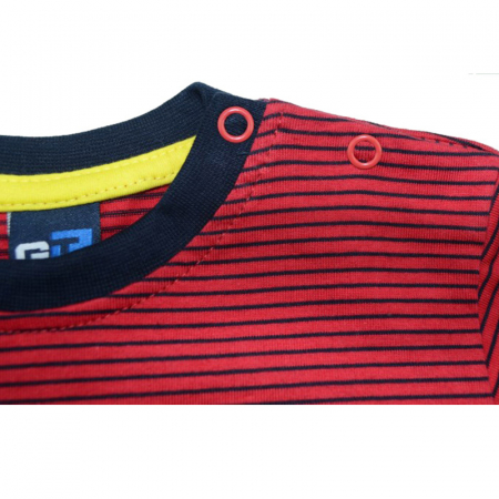 Bluza cu maneca lunga pentru baieti GT 4135-RO-80, Rosu [1]