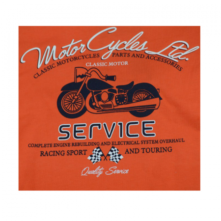 Bluza cu maneca lunga pentru baieti GT GT-3820-92, Portocaliu [1]
