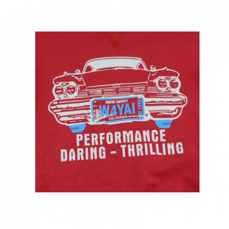 Bluza cu maneca lunga pentru baieti GT GT-4695RO-92, Rosu [2]