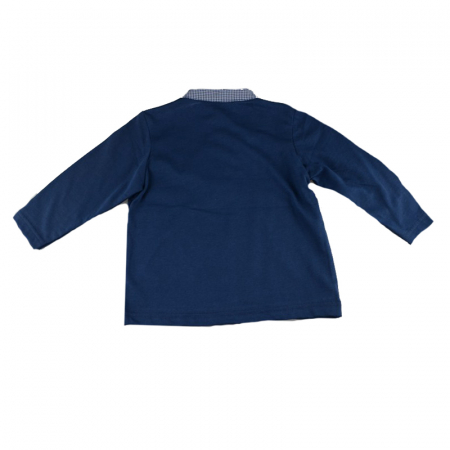 Bluza cu maneca lunga pentru baieti GT GT-6168-74, Bleumarin [2]