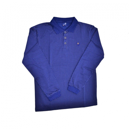 Bluze cu maneci lungi - Bluza cu maneca lunga pentru baieti GT GT-9230, Albastru