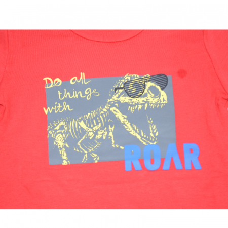 Bluza cu maneca lunga pentru baieti Happy House HB-8902, Rosu [2]