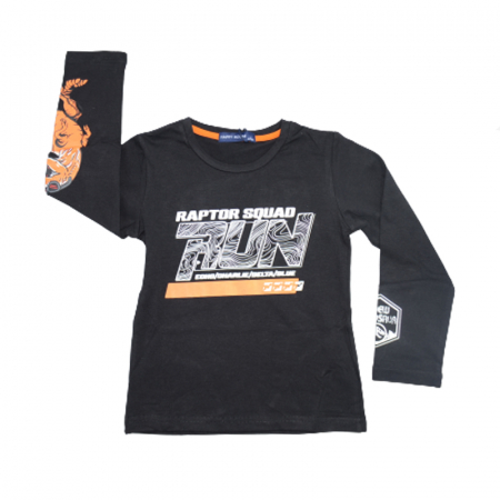 Bluze cu maneci lungi - Bluza cu maneca lunga pentru baieti Happy House HB-8907N, Negru
