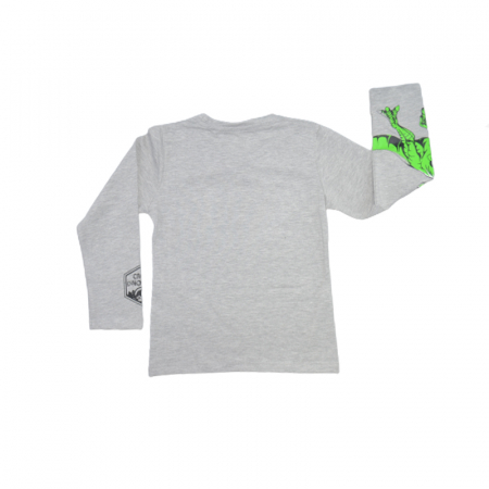 Bluza cu maneca lunga pentru baieti Happy House HB-8907G, Gri [1]