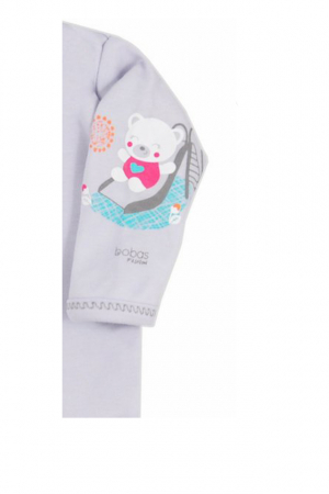 Bluza cu maneca lunga pentru baieti Koala 3603G-68-cm, Gri [2]