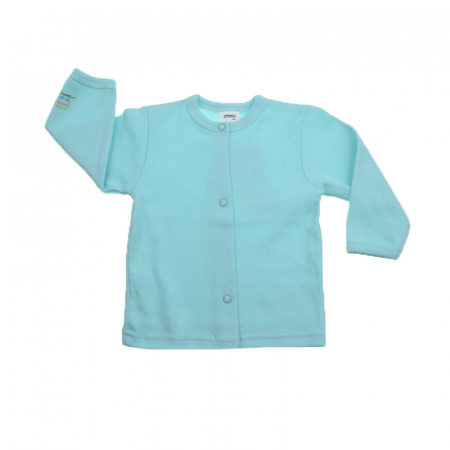 Bluze cu maneci lungi - Bluza cu maneca lunga pentru baieti Koala Amma Train A01-063T-62-cm, Turcoaz