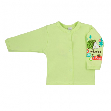 Bluze cu maneci lungi - Bluza cu maneca lunga pentru baieti Koala Jezyk 3212-V-80, Verde