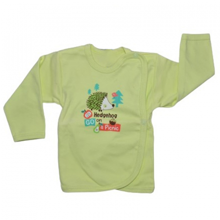 Bluze fete - Bluza cu maneca lunga pentru copii Koala K3241V, Verde