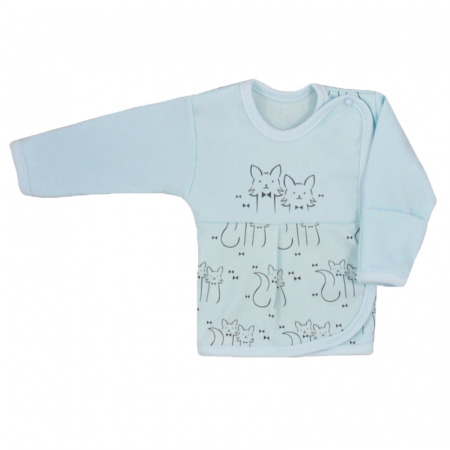 Bluze cu maneci lungi - Bluza cu maneca lunga pentru baieti Koala Kociaki 05-996A-68-cm, Albastru