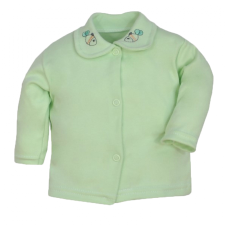 Bluze cu maneci lungi - Bluza cu maneca lunga pentru baieti Koala Rybka B01-006V-68-cm, Verde