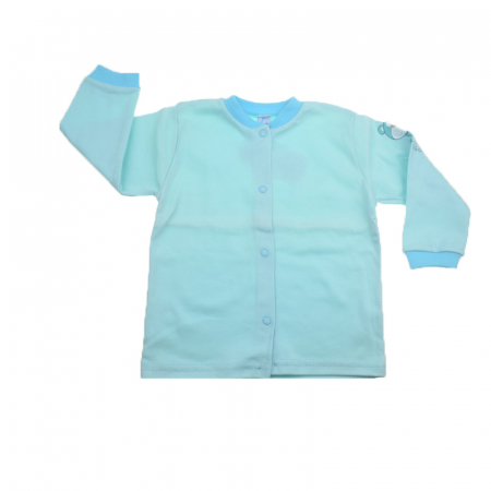 Bluze cu maneci lungi - Bluza cu maneca lunga pentru baieti Koala Tosiek 040A-80-cm, Turcoaz