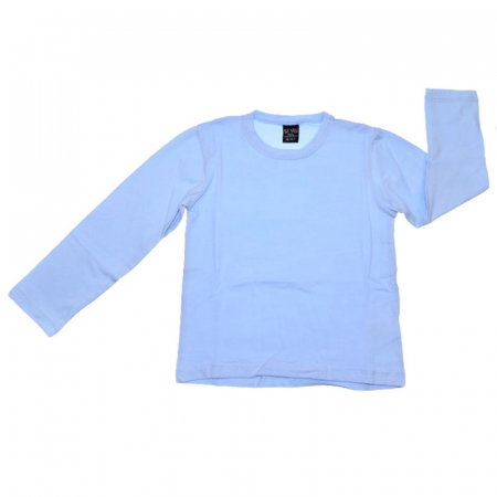Bluze cu maneci lungi - Bluza cu maneca lunga pentru baieti Mini Junior BBMJ-1, Albastru