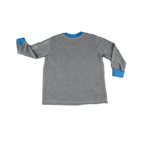 Bluza cu maneca lunga pentru baieti Mini Junior BLZM6-G-74, Multicolor [1]