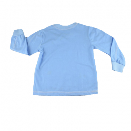 Bluza cu maneca lunga pentru baieti Mini Junior BLZM7-AL, Albastru [1]