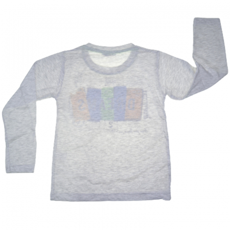 Bluza cu maneca lunga pentru baieti OLC SVR BE1720G, Gri [1]