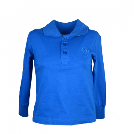 Bluze cu maneci lungi - Bluza cu maneca lunga pentru baieti Wendee DS101111-1AL-98, Albastru