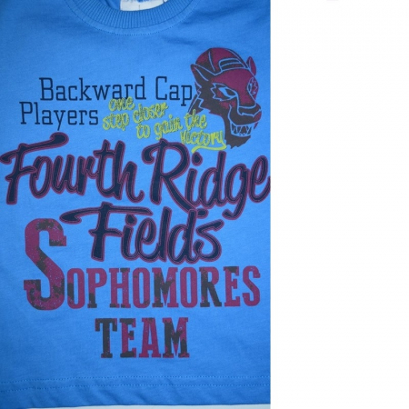 Bluza cu maneca lunga pentru baieti Wendee OZFB101627-1A-98, Albastru [1]