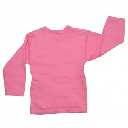 Bluza cu maneca lunga pentru fete Koala K3241, Roz [1]