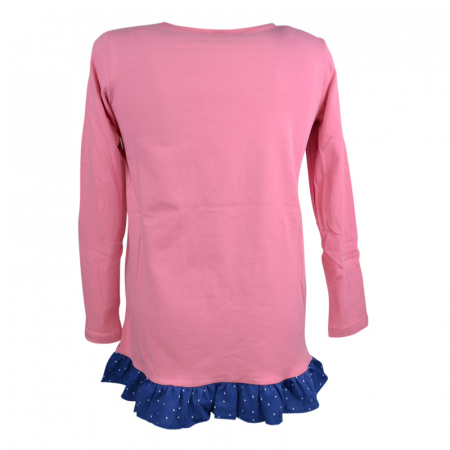 Bluza cu maneca lunga pentru fete Atut 9528-98, Roz [1]