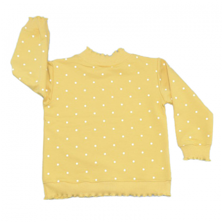 Bluza cu maneca lunga pentru fete Atut BLF284-B-98, Galben [1]