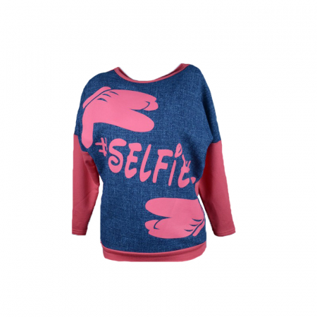 Bluze fete - Bluza cu maneca lunga pentru fete BLZ4-R-122, Multicolor