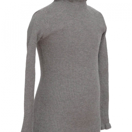 Pulover cu maneca lunga pentru fete Denim Collection R8147-G, Gri [2]