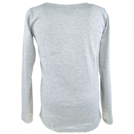 Bluza cu maneca lunga pentru fete E Plus M BPF-035467-110, Gri [1]