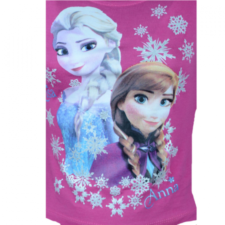 Bluza cu maneca lunga pentru fete Frozen Disney DISF-GTJL52557-110, Fucsia [1]