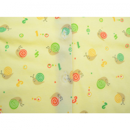 Bluza cu maneca lunga pentru fete Mini 0820g-52-cm, Galben [1]