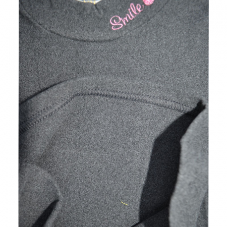 Bluza cu maneca lunga pentru fete Happy House HH632G, Gri [2]