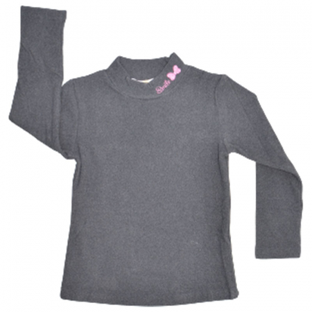 Bluze fete - Bluza cu maneca lunga pentru fete Happy House HH632G, Gri