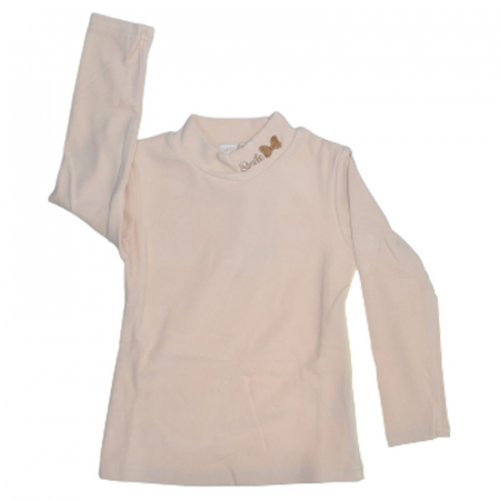Bluze fete - Bluza cu maneca lunga pentru fete Happy House HH632, Bej