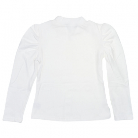 Bluza cu maneca lunga pentru fete Happy House HH635A, Alb [1]