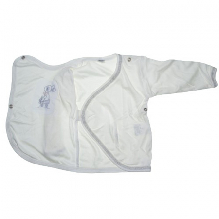 Bluza cu maneca lunga pentru copii Koala Bambus 05-942A, Alb [2]