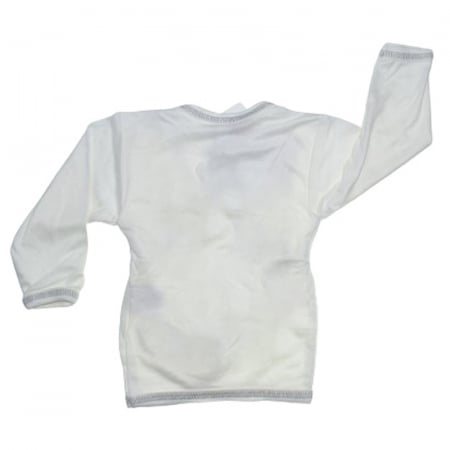 Bluza cu maneca lunga pentru copii Koala Bambus 05-942A, Alb [1]