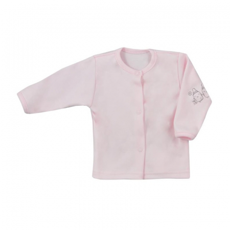 Bluze fete - Bluza cu maneca lunga pentru fete Koala Butelki Organic 06-677R-56-cm, Roz