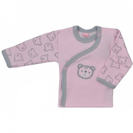 Bluze fete - Bluza cu maneca lunga pentru fete Koala Happy Baby 04-719, Roz