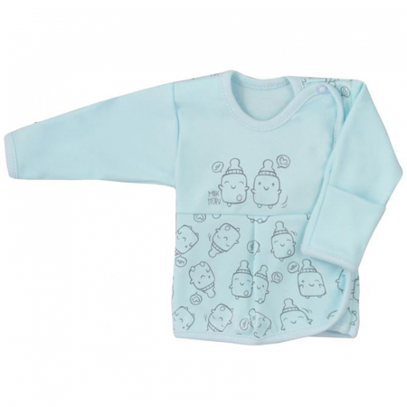Bluze cu maneci lungi - Bluza cu maneca lunga pentru baieti Koala Happy Baby 06-704, Albastru
