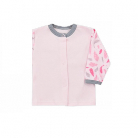 Bluza cu maneca lunga pentru fete Koala Papuga 3662-R-68-cm, Roz [1]