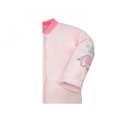 Bluza cu maneca lunga pentru fete Koala ZOO 2743R-80-cm, Roz [1]