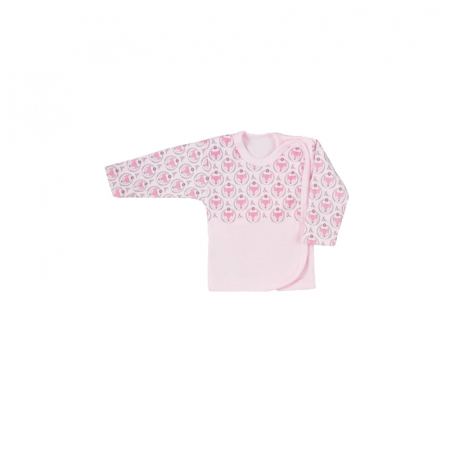 Bluze fete - Bluza cu maneca lunga pentru fete Lisek Koala 3880-62-cm, Roz