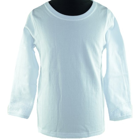 Bluze fete - Bluza cu maneca lunga pentru fete Molly 06-22140-116, Alb