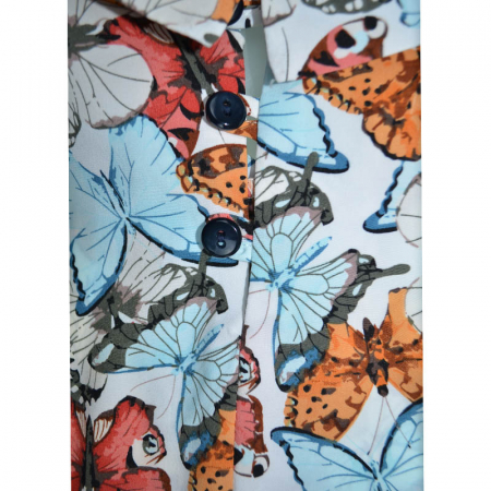 Bluza eleganta cu maneca lunga pentru fete Umbo 040523M, Multicolor [2]